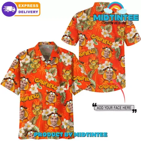 Discover The Garfield Movie 2024 Hawaiian Shirt