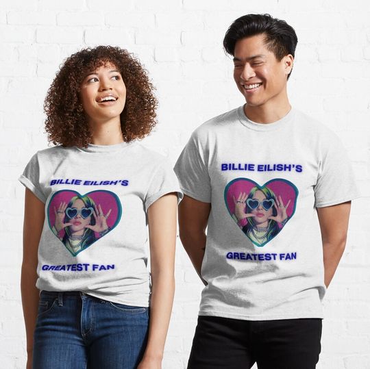 Discover Billie Eilish Fun Art, Billie Eilish Classic T-Shirt