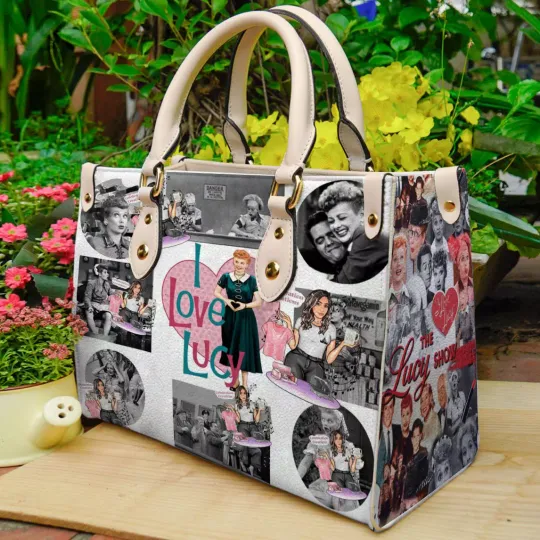 Discover I Love Lucy Women Leather Handbag