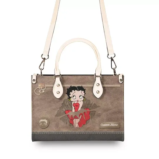Discover Betty Boop  Personalized Leather Handbag