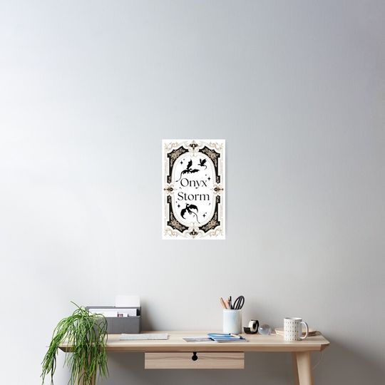 Discover Ornate Onyx storm Poster, Home Decor