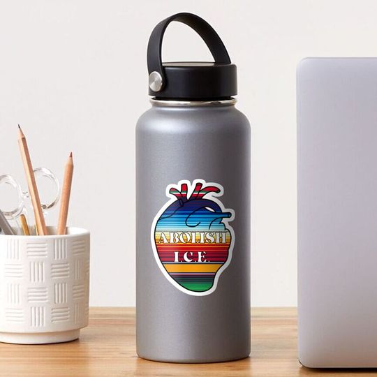 Discover ABOLISH I.C.E. Abolish ICE acab zarape Sticker