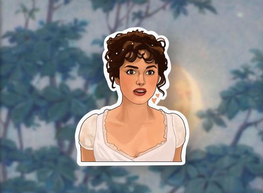 Discover Elizabeth Bennet sticker