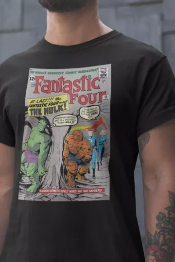 Discover Fantastic Four #12 Comic Cover T-Shirt *
