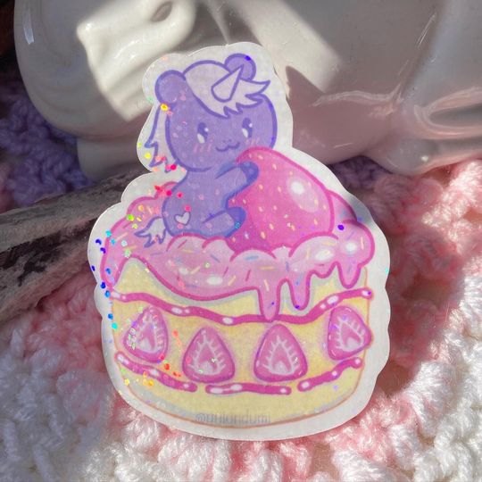 Discover Chibi Unicorn Sticker | Kawaii Unicorn - Sticker
