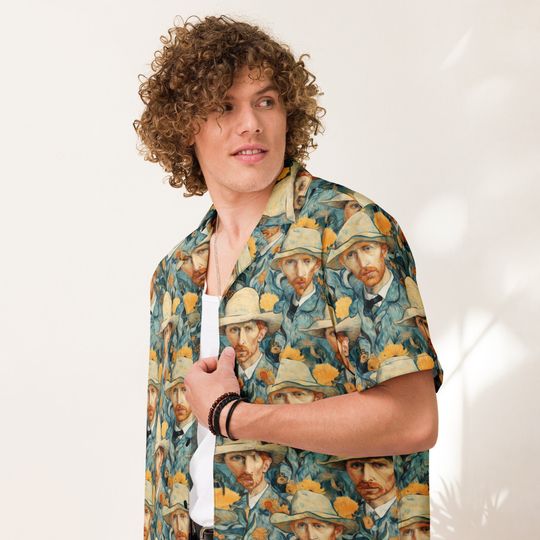 Discover Vincent Van Gogh Hawaiian Shirt, Van Gosh Hawaiian Shirt