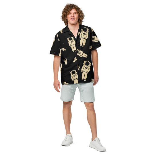 Discover Astronomy Hawaiian Shirt, Space Hawaiian Shirt, Space Lover Gift