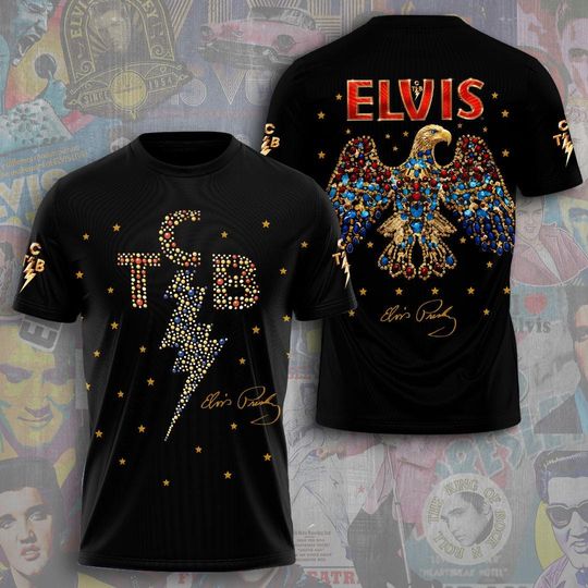 Discover Elvis Presley Shirt, Elvis TCB Hoodie, King Of Rock Shirt