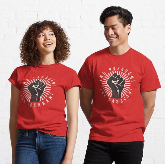 Discover No Pasaran (vintage/distressed) Classic T-Shirt