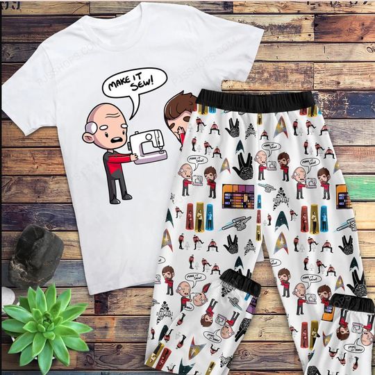 Discover Pajamas Set, startrek2020 Personalized Family Pajamas