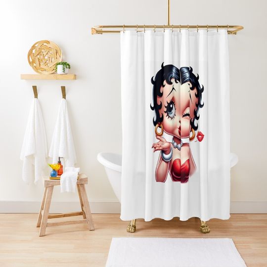 Discover Betty Boop Shower Curtain