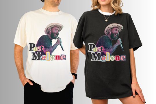 Discover Vintage Post Malone Shirt, Cowboy Post Shirt, Country Shirt