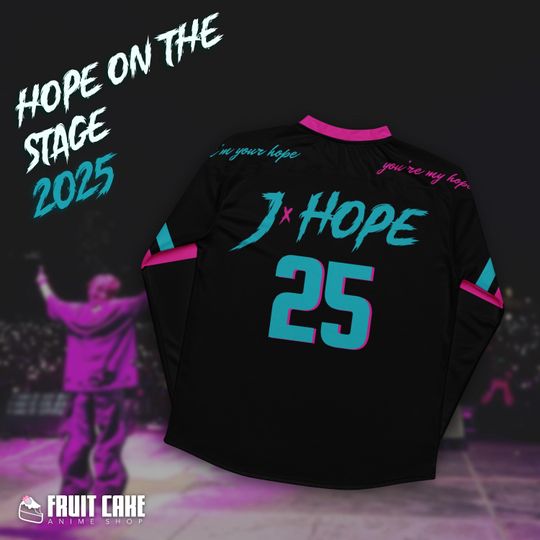 Discover J-Hope Hockey Jersey Jhope Tour Merch Hope On The Stage Tour