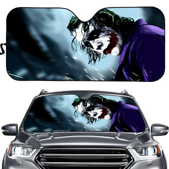 Discover Movies Gift Idea The Joker Auto Sun Shade