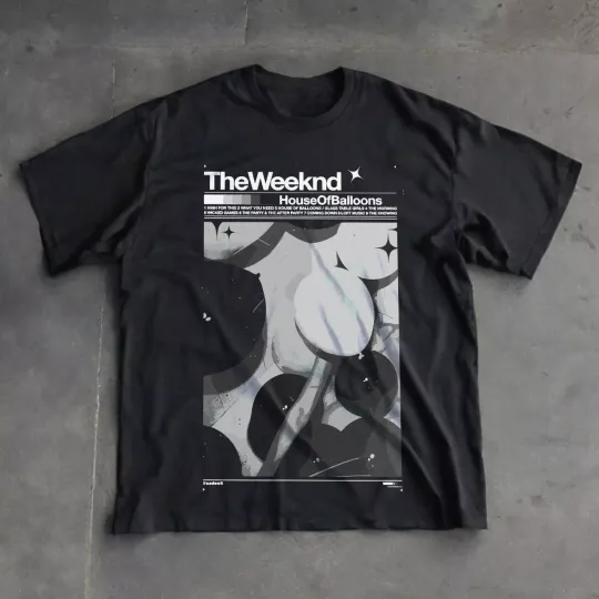Discover Weeknds House Of Balloons T-Shirt  All size Unisex Shirt