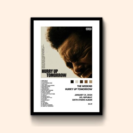 Discover Weeknds | Hurry Up Tomorrow | Album Poster