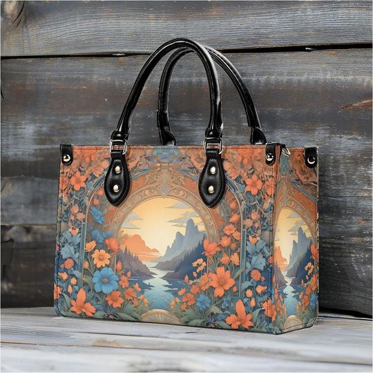 Discover FLoral Flower Art Leather Bags, Gifts for Her