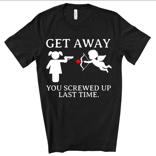 Discover Stay Away Shirt | Funny Valentine's Day Shirt | Anti Valentines Day Shirt | Funny Valentine's Day Gift