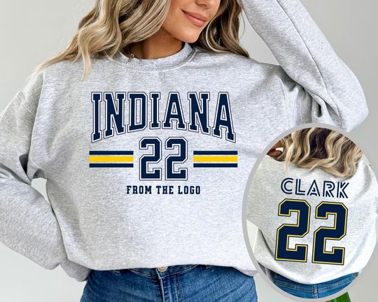Discover Caitlin Clark 22 Shirt, Clark Indiana Basketball From The Logo Sweatshirt