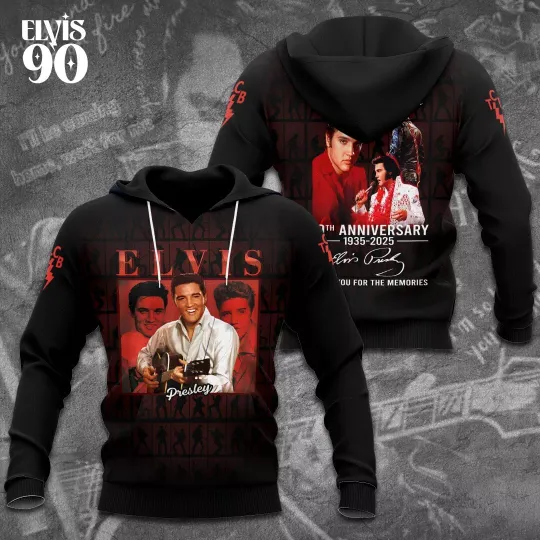 Discover Elvis Presley 3D Apparel 3D Hoodie