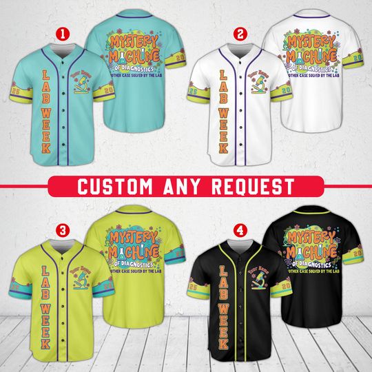 Discover Personalized Lab Week 2025 Baseball Jersey, Custom Lab Tech Appreciation Week Baseball Jersey