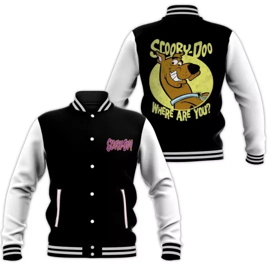 Discover Scooby Doo Baseball Jacket, Cartoon Jacket