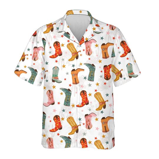 Discover Western Cowgirl Boots Hawaiian Shirt for Men Women