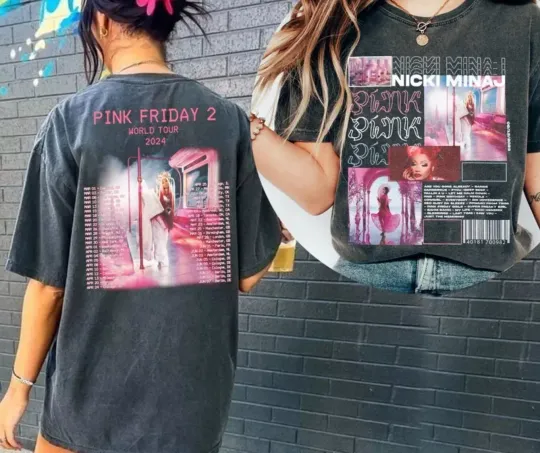 Discover Nicki Minaj Friday 2 Tour Shirt, Nicki Minaj T-shirt