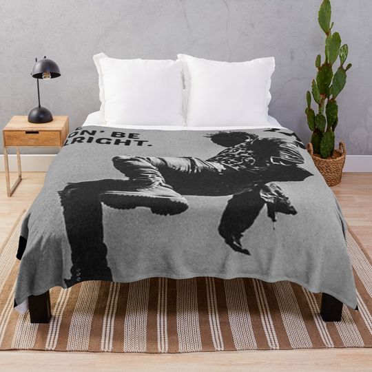 Discover Be Alright Throw Blanket
