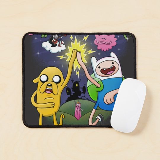 Discover Adventure Time Mouse Pad, Office Decor