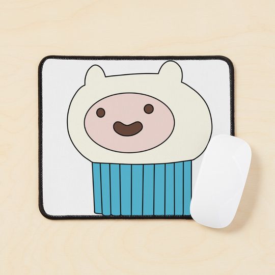 Discover Finn Cake Mouse Pad, Office Decor