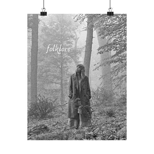 Discover Folklore Matte Poster