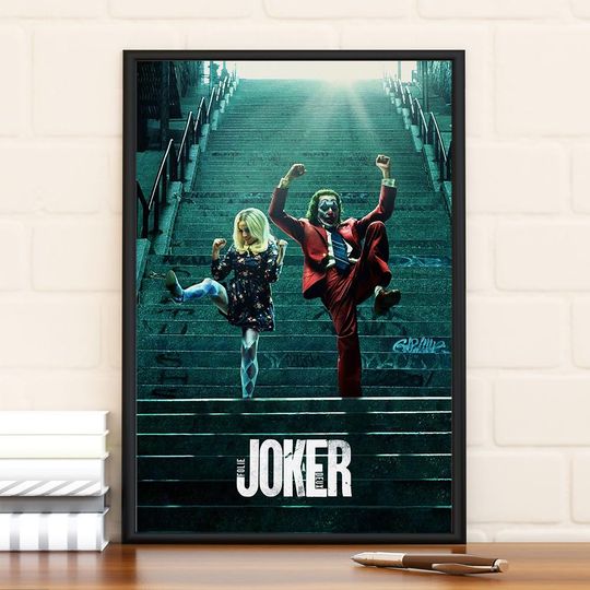 Discover Joker Folie  Deux 2024 Movie Poster, Joker Posters, Limited Edition Collectibl Room Decor