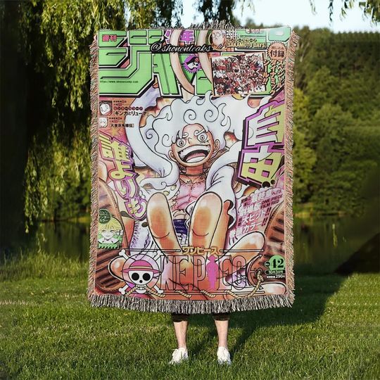 Discover Anime Woven Blanket Tapestry - Gift For Fan - MG563
