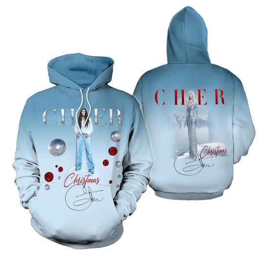 Discover Cher Christmas 3D Hoodie