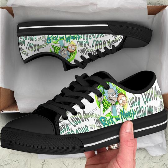 Discover Rick and Rickandmorty Low Top Sneakers Men Canvas Shoes