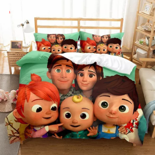 Discover Super JOJO Kids' Bedding Set  Quilt Duvet Cover Dorm Single Double King