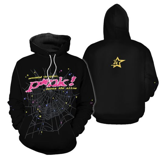 Discover Spider Sp5der Hoodie Jogger Sets