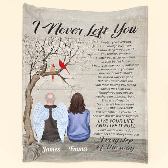 Discover I Never Left You - Personalized Memory Blanket