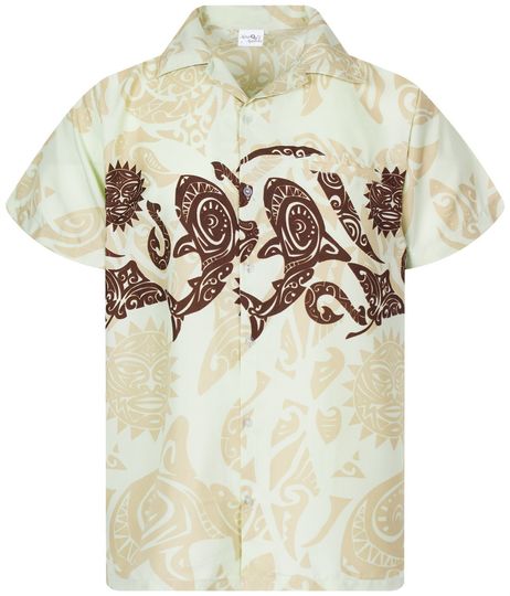 Discover King Kameha/Maori Chest/Hawaiian Shirt for Men
