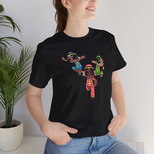 Discover Indian PowerPuff Girls T-shirt, Graphic Powerpuff Girls T-Shirt