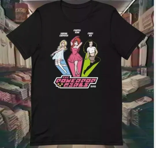 Discover Sabrina Carpenter Chappell Roan Charli Xcx The Powerpop Girls Shirt
