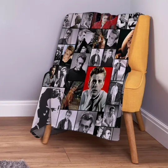 Discover James Dean Fleece Blanket