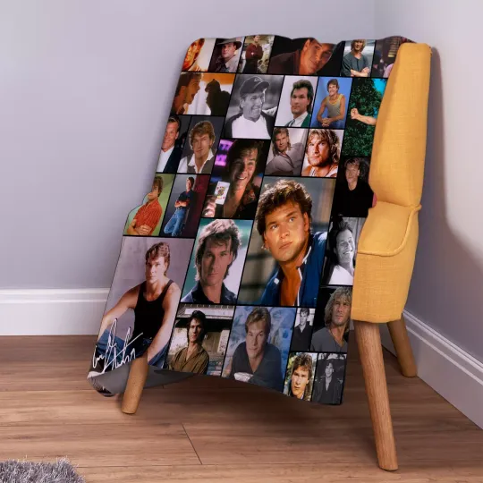 Discover Patrick Swayze Fleece Blanket