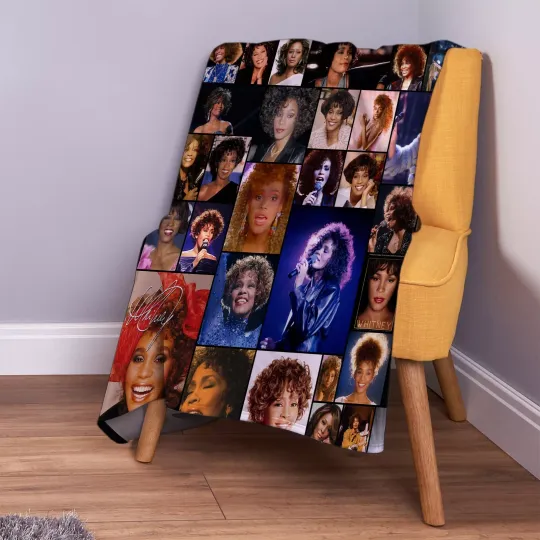 Discover Whitney Houston Fleece Blanket