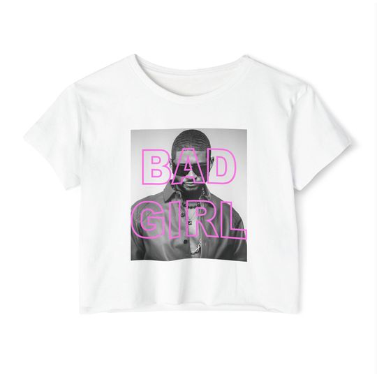 Discover Usher tour crop shirt bad girl Usher past present future world