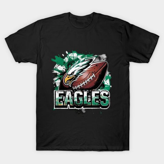 Discover Eagles Football - Eagles Football - Football Fan Gifts - T-Shirt