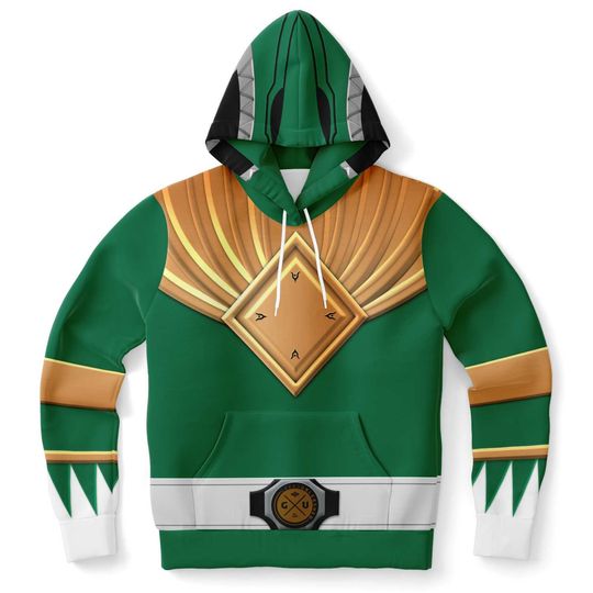 Discover MMPR Green Ranger Hoodie