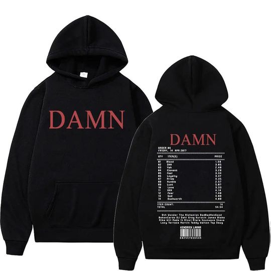 Discover Kendrick Lamar Vintage Album Graphic Hoodie