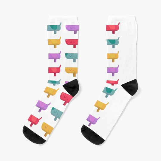Discover Blueys Long Dog Socks